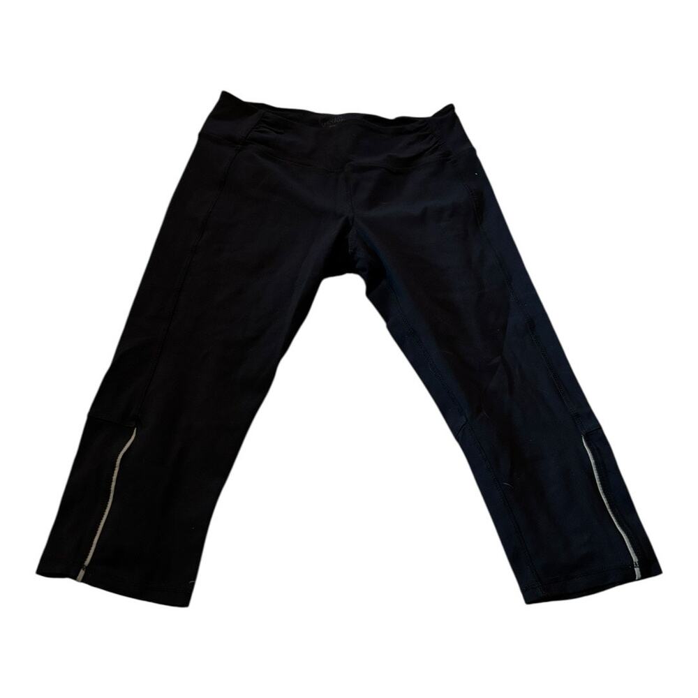 kyodan Black Cropped Leggings Size M